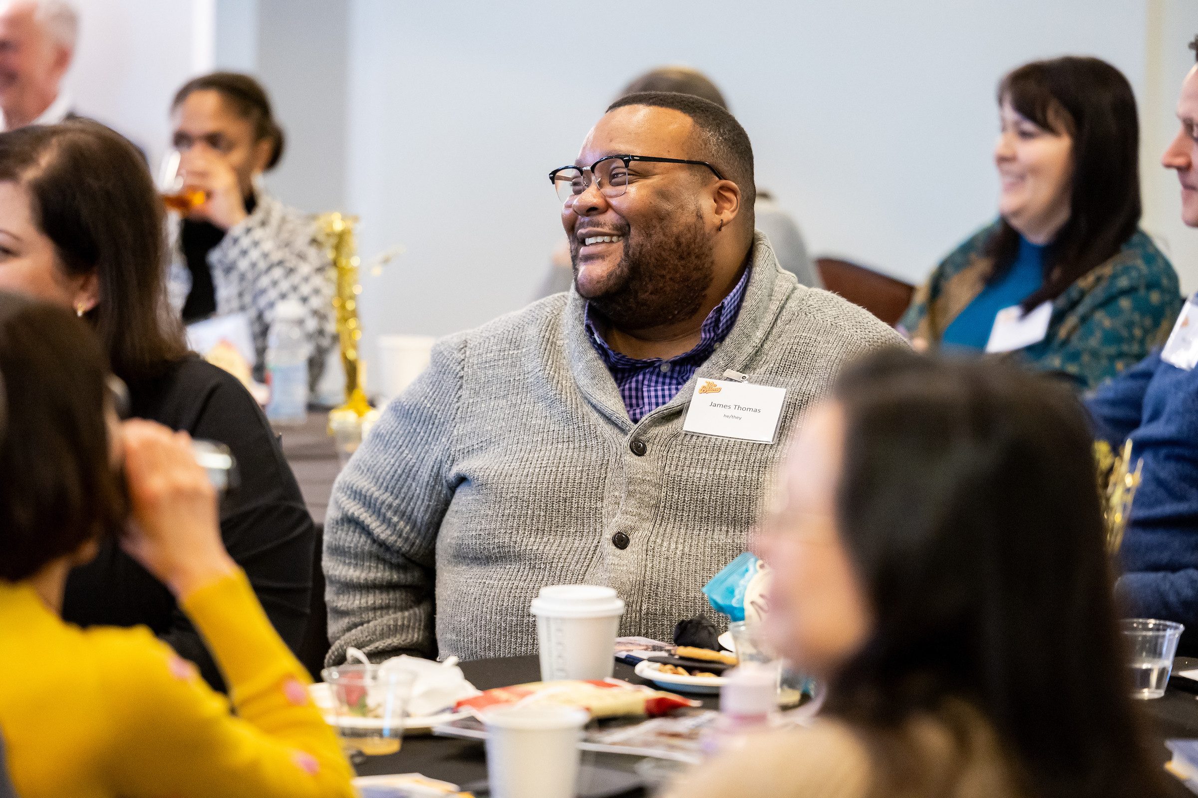 The Office for Institutional Diversity, Equity and Inclusion hosts Tara Jaye Frank, author of The Waymakers, at their annual Winter Summit Conference on January 25, 2024. (Photo: Lukas Keapproth)