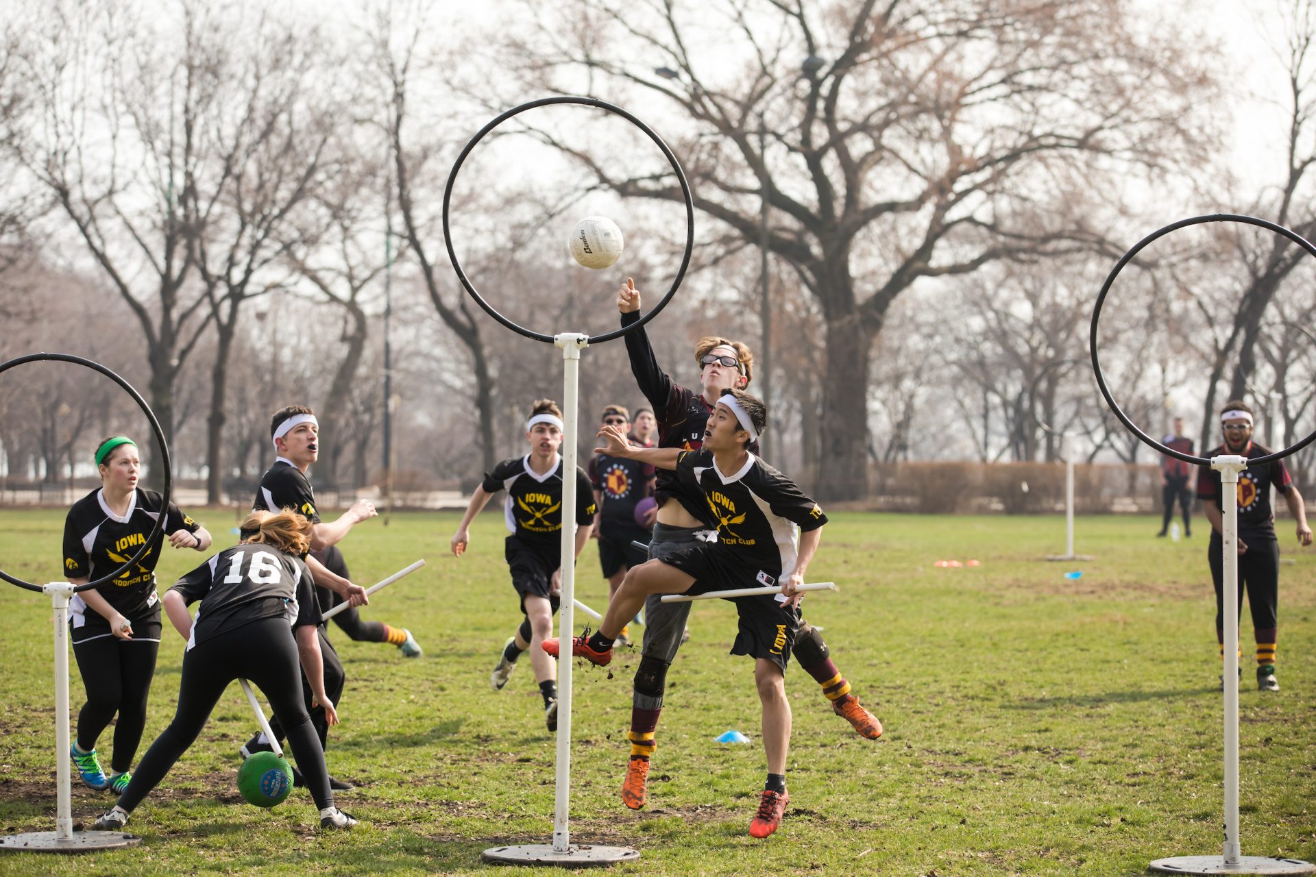 Loyola University Chicago's Quidditch team
