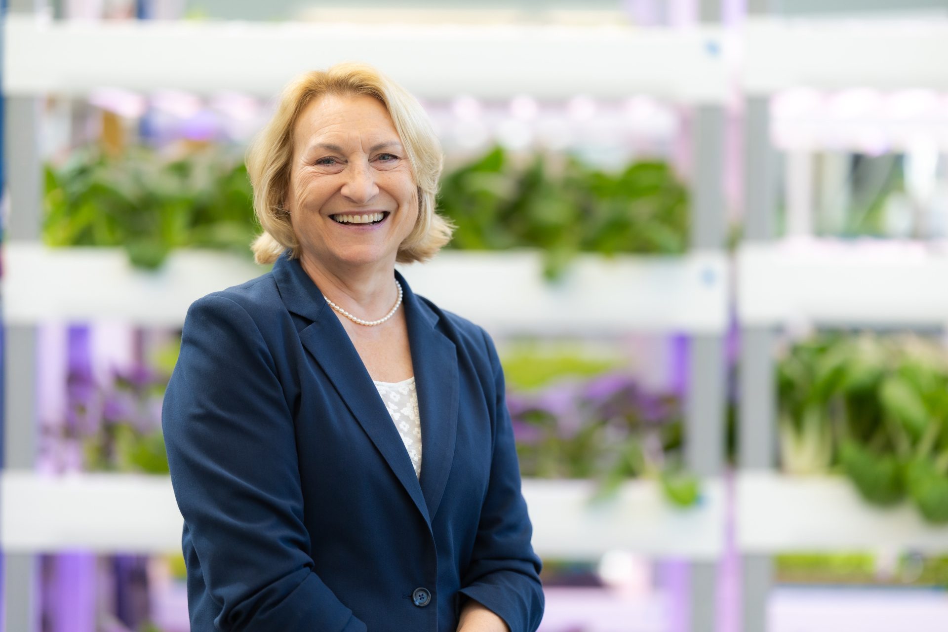 Portrait of School of Environmental Sustainability Dean Nancy Tuchman.