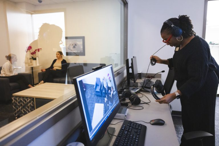 Loyola’s School of Social Work Opens State-of-the-Art Behavioral Health Simulation Lab