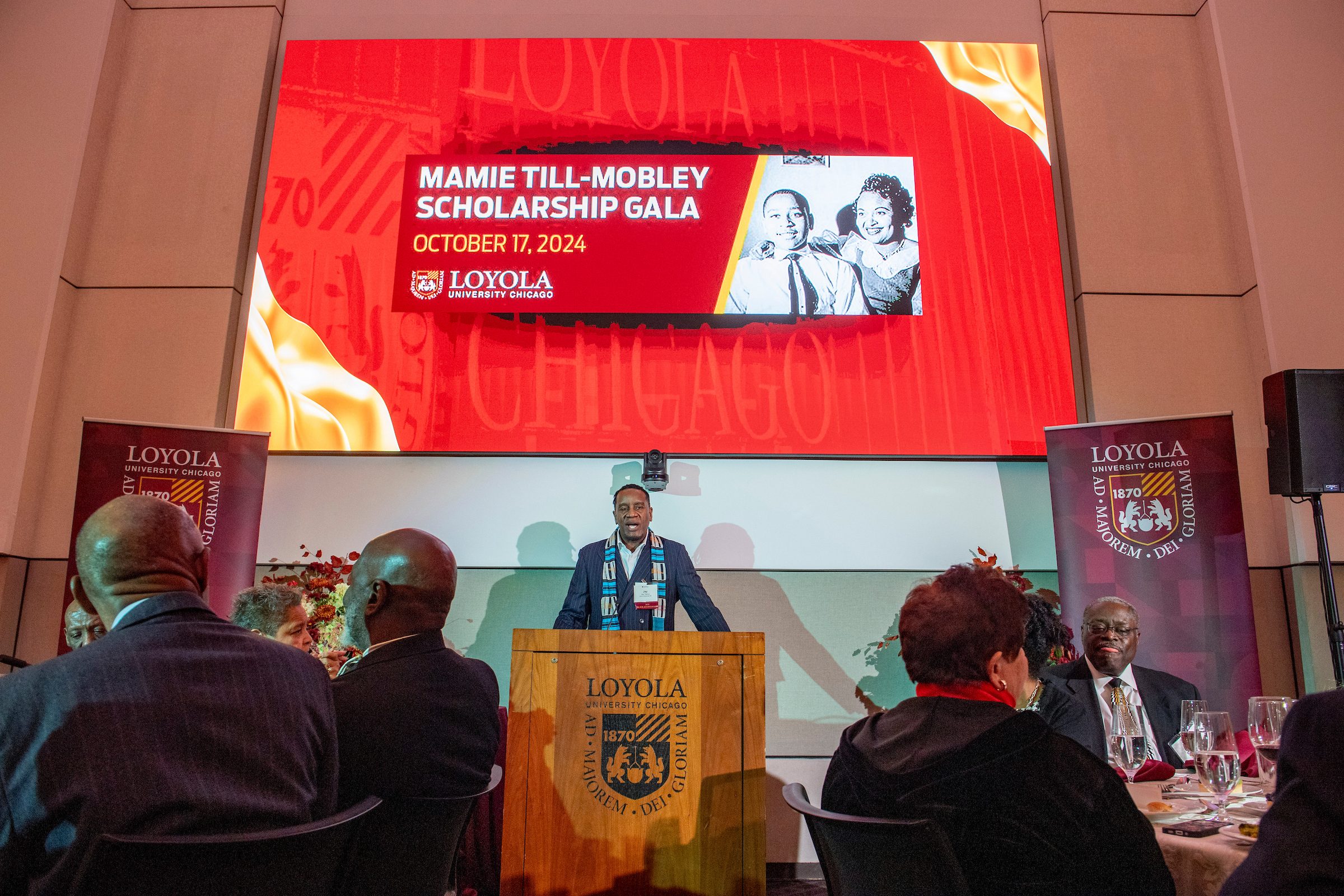 Jay Yancy speaks at the 3rd Annual Mamie Till-Mobley Scholarship Gala. 

(Photo by: Randy Belice)