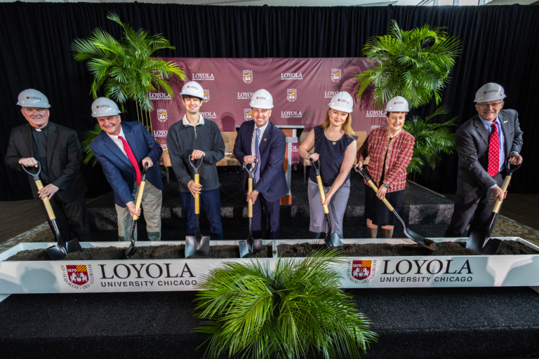 University Breaks Ground on 1144 West Loyola