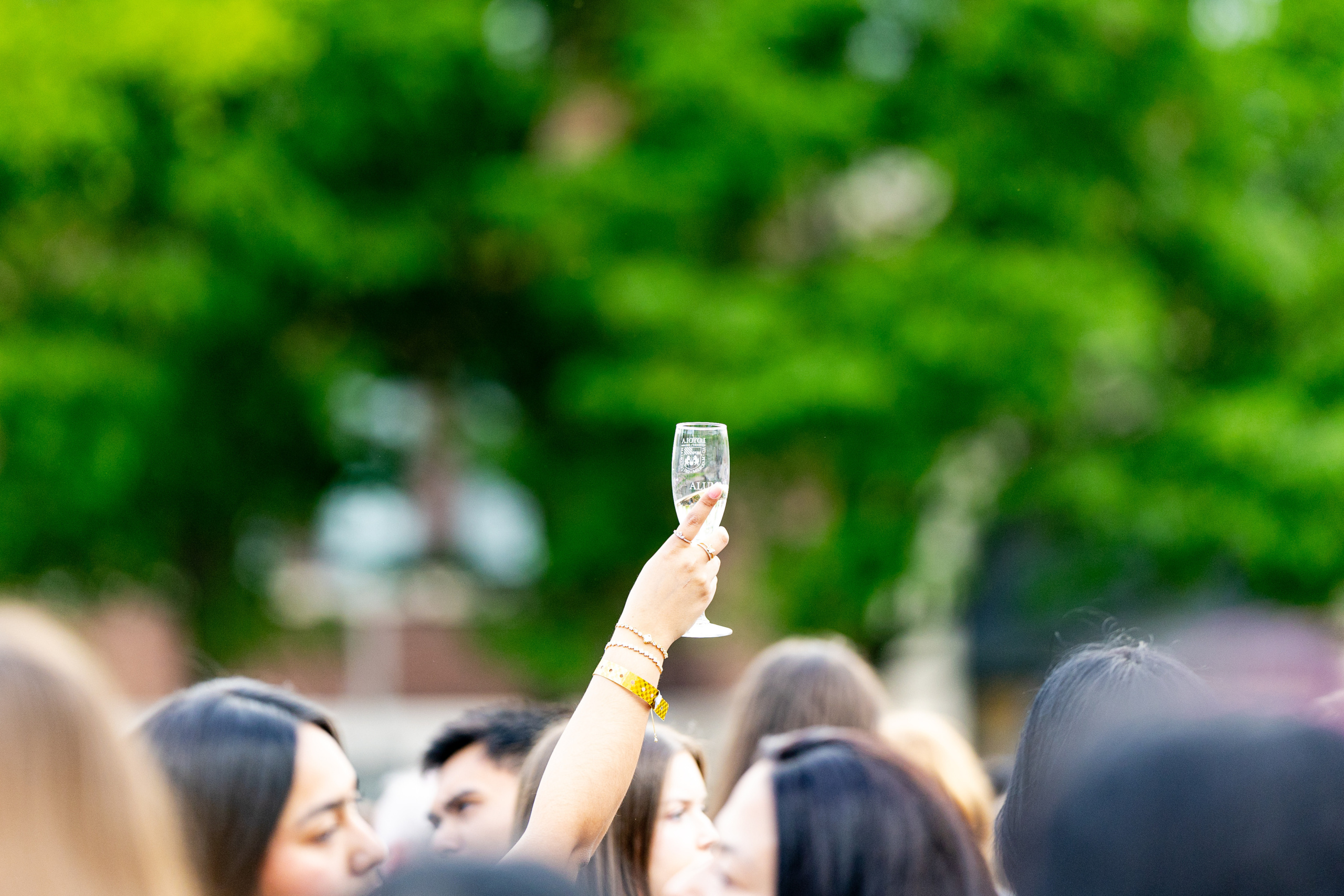 The Class of 2026 raised a glass to their accomplishments at Senior Toast.