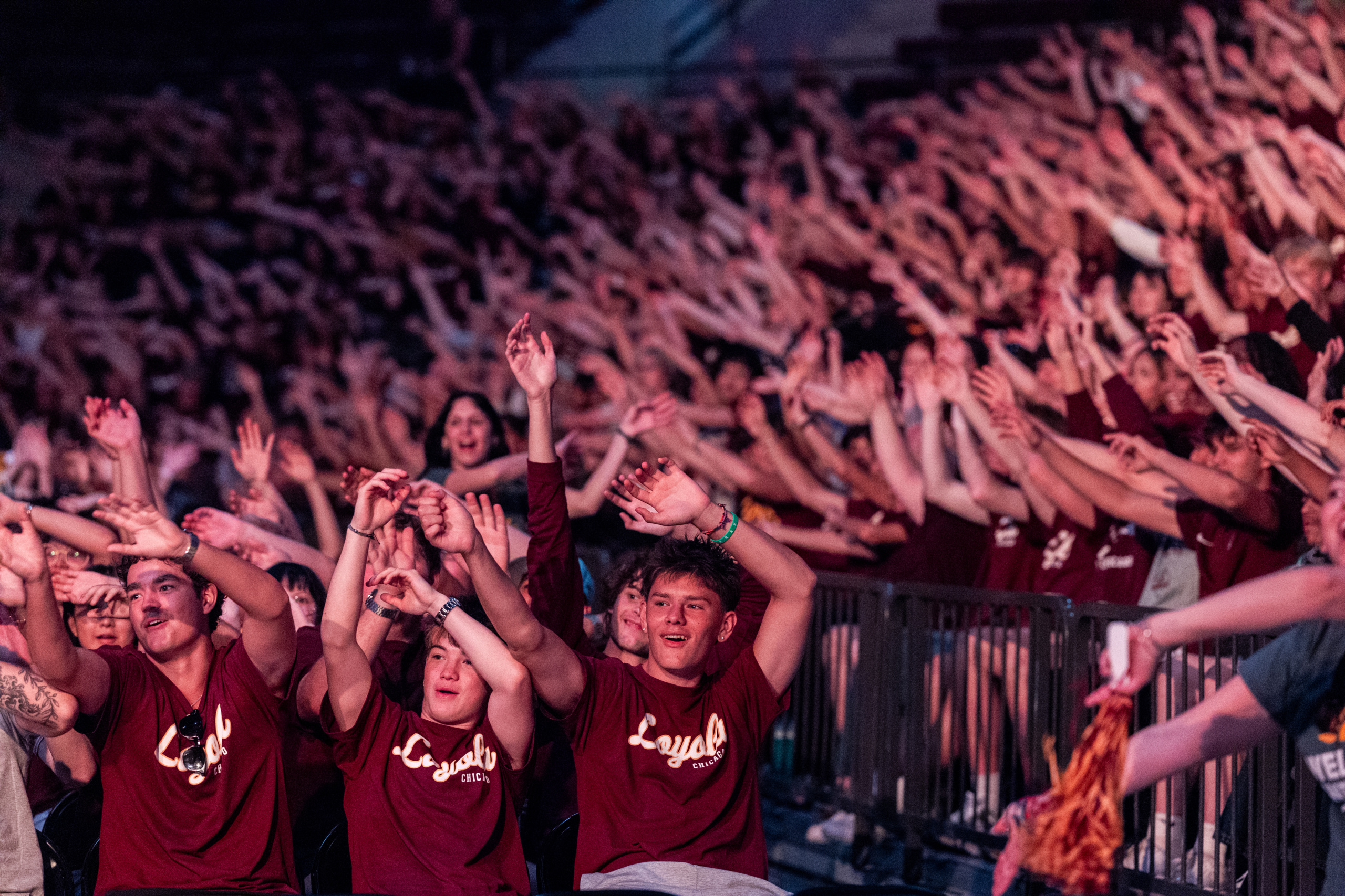 Loyola University Chicago welcomes the Class of 2030 during New Student Convocation.